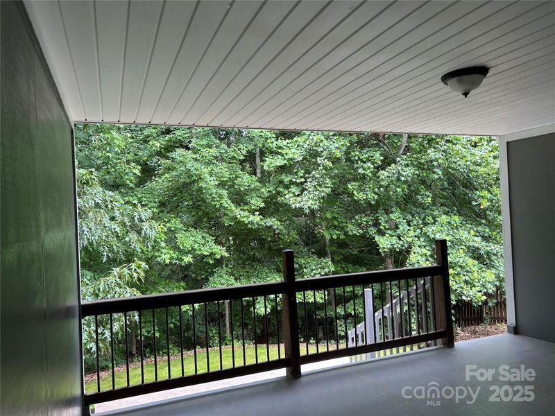 Exterior details and patio area of a home in , Belmont (Image 2).