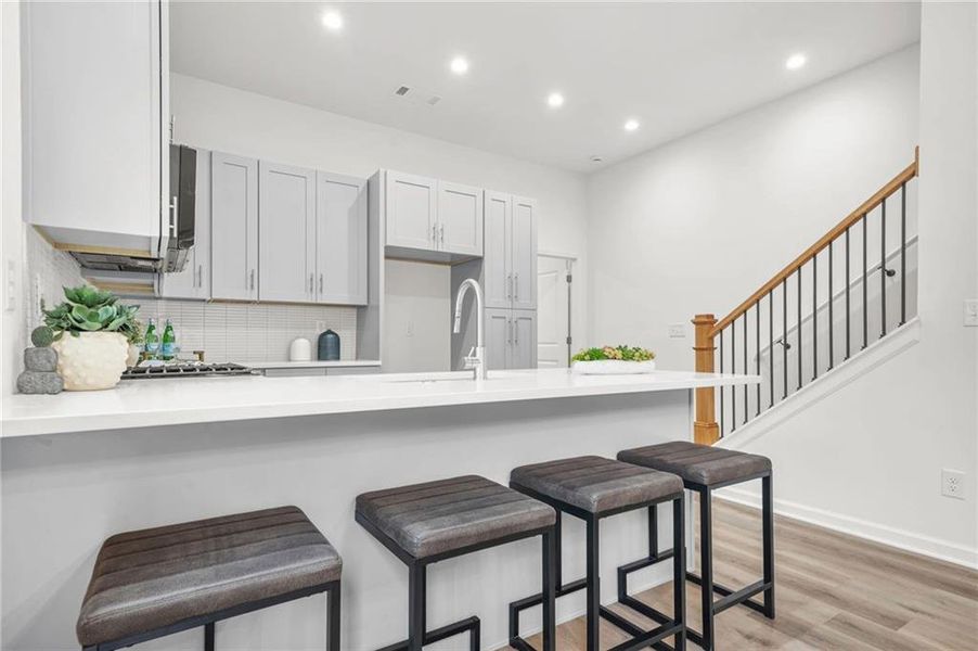 Furnished interior view inside a new home in , Atlanta (Image 12). Furnished interior view inside a new home in , Atlanta (Image 12).