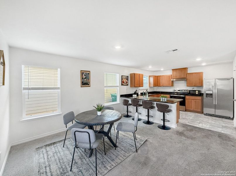 Furnished interior view inside a new home in Marbella, San Antonio (Image 10).
