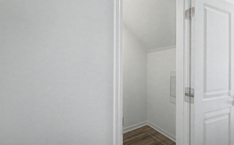 Spacious, unfurnished interior of a new home in The Oaks, Clarksville (Image 16).