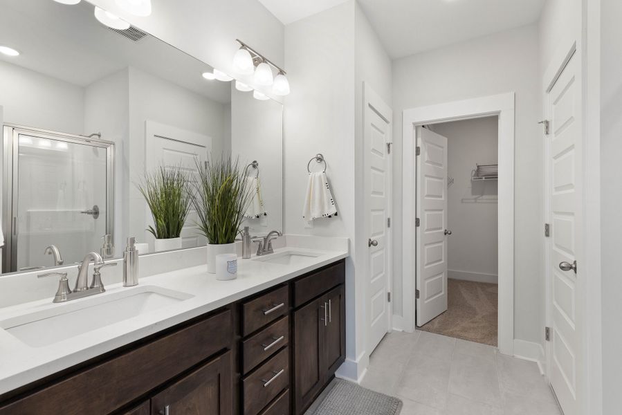 Furnished interior view inside a new home in Westfield Garden Homes, Gallatin (Image 3).