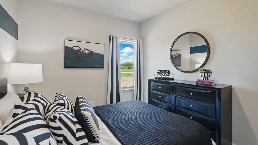 Furnished interior view inside a new home in Eden Ranch, Arlington (Image 33).