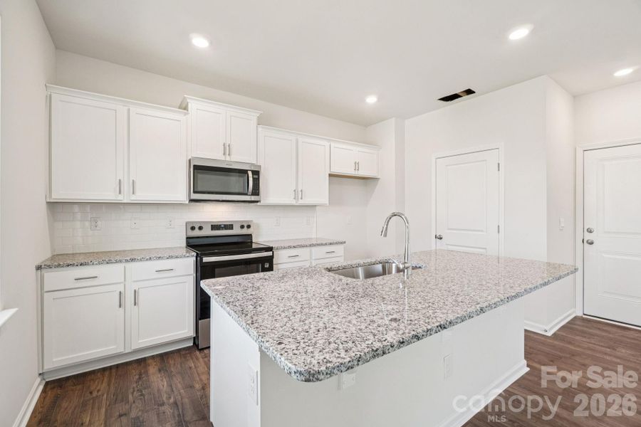 Furnished interior view inside a new home in Rydele Heights, Asheville (Image 9). Furnished interior view inside a new home in Rydele Heights, Asheville (Image 9).