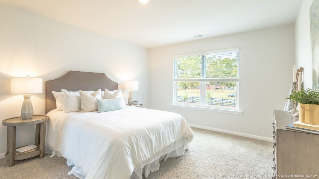 Furnished interior view inside a new home in Carolina Groves, Moncks Corner (Image 16). Furnished interior view inside a new home in Carolina Groves, Moncks Corner (Image 16).