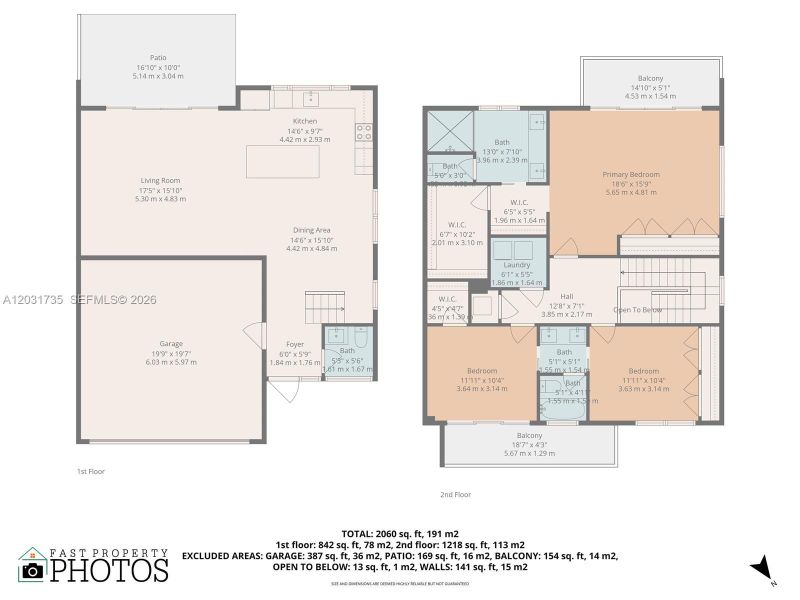 2D floor plan layout of this home in , Dania Beach, FL (Image 37).