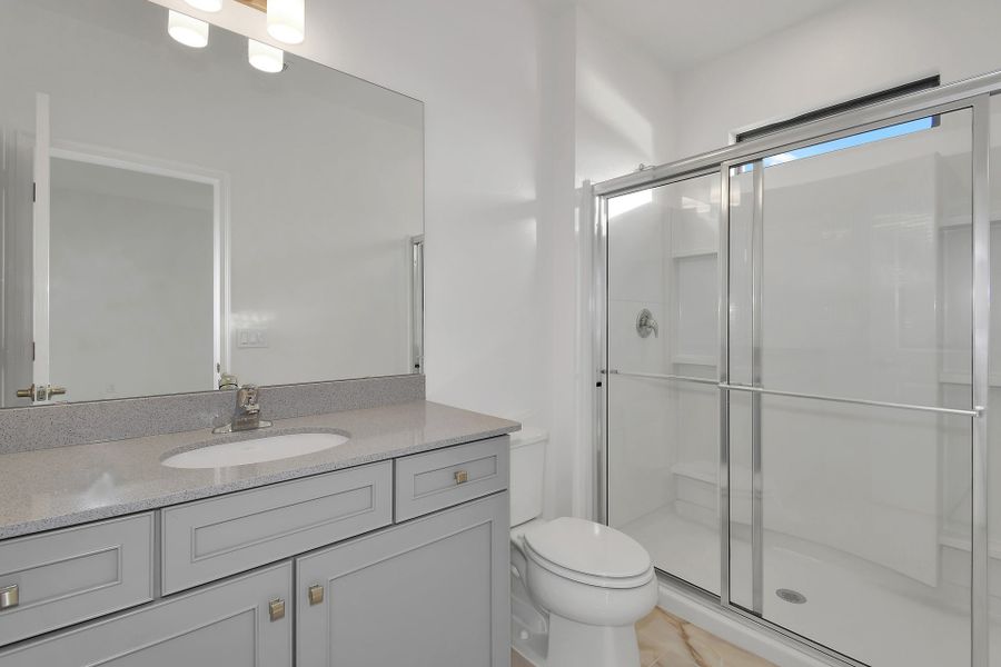 Representative furnished interior of a home built from the Sandalwood II by Park Square Residential in Paradiso Grande, Orlando (Image 8).
