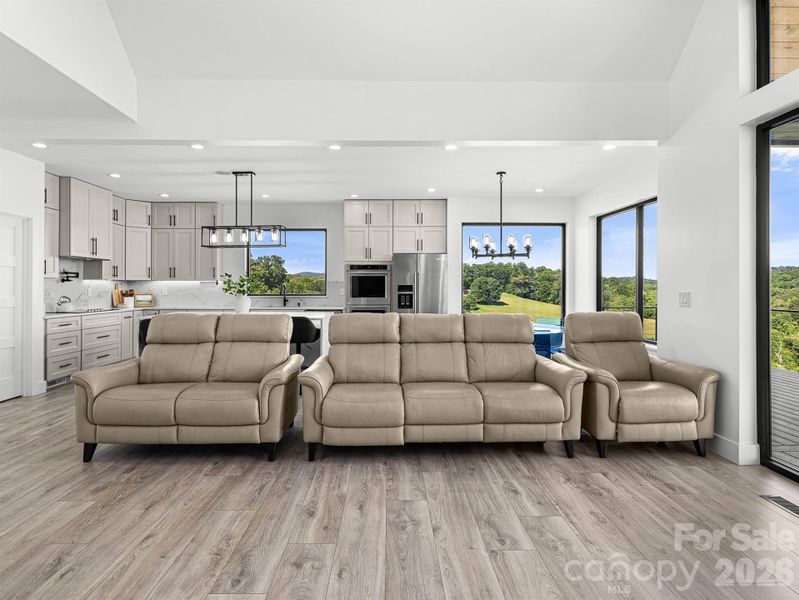 Furnished interior view inside a new home in , Candler (Image 16). Furnished interior view inside a new home in , Candler (Image 16).