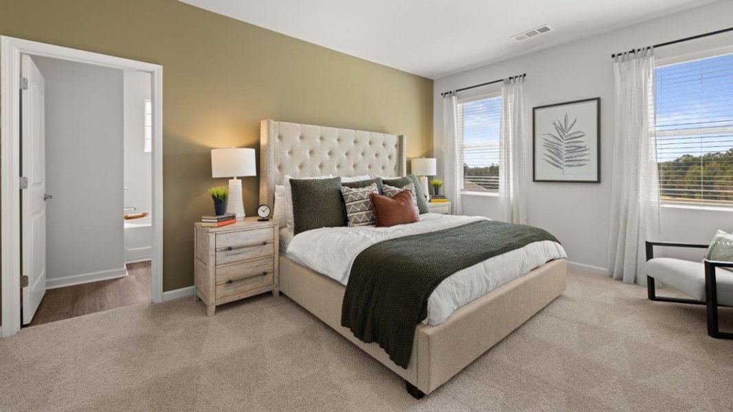 Representative furnished interior of a home built from the Booth by D.R. Horton in Whispering Springs, Maryville (Image 6).