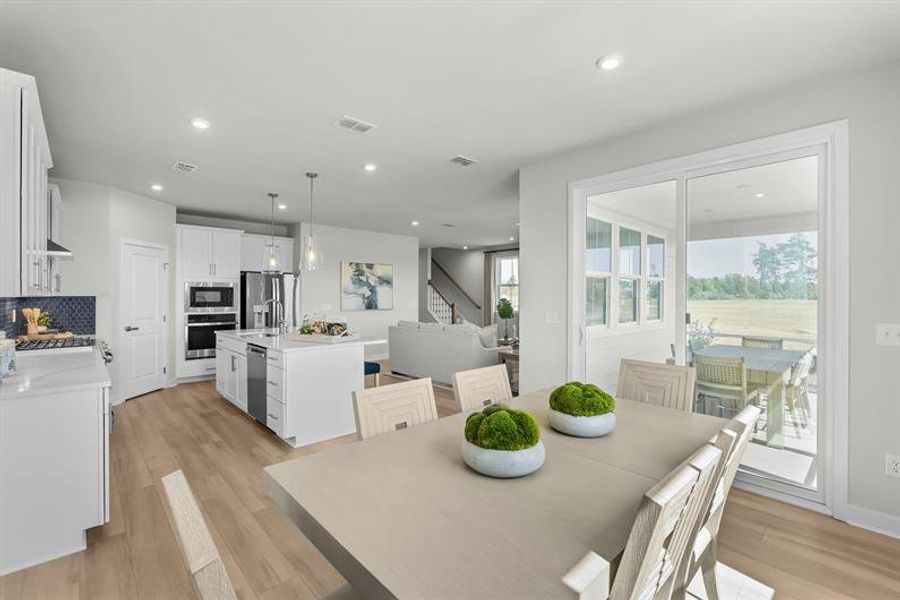 Representative furnished interior of a home built from the Meridian on the Waterway by Ryan Homes in Grande Dunes North Village, Longs (Image 7). Representative furnished interior of a home built from the Meridian on the Waterway by Ryan Homes in Grande Dunes North Village, Longs (Image 7).