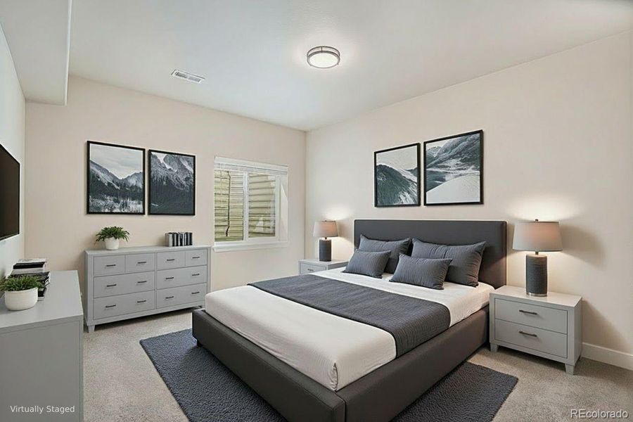Furnished interior view inside a new home in , Arvada (Image 9).