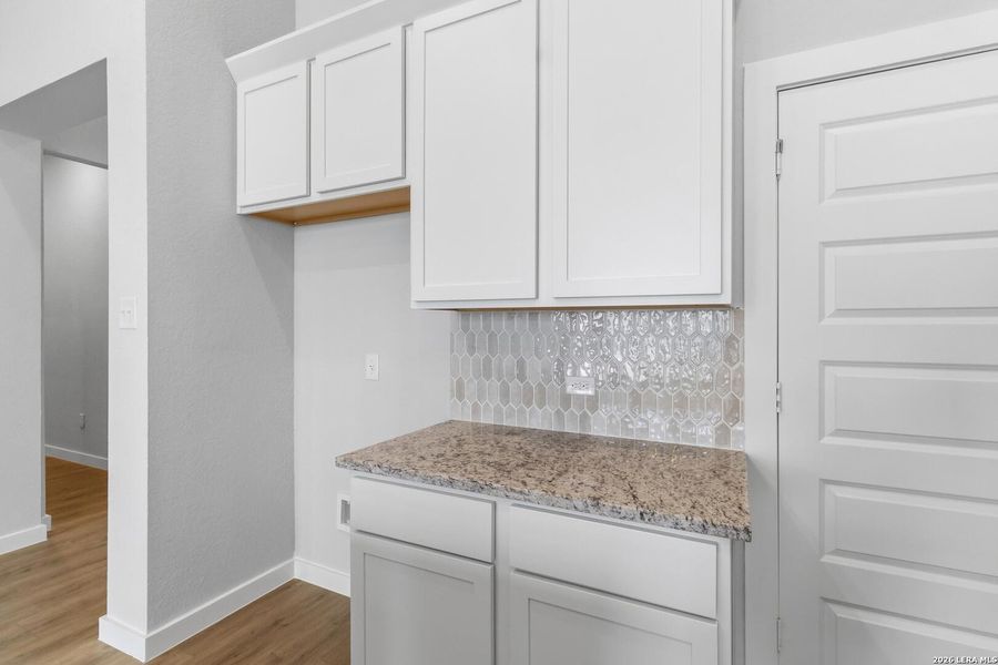 Furnished interior view inside a new home in Cordova Crossing, Seguin (Image 7).
