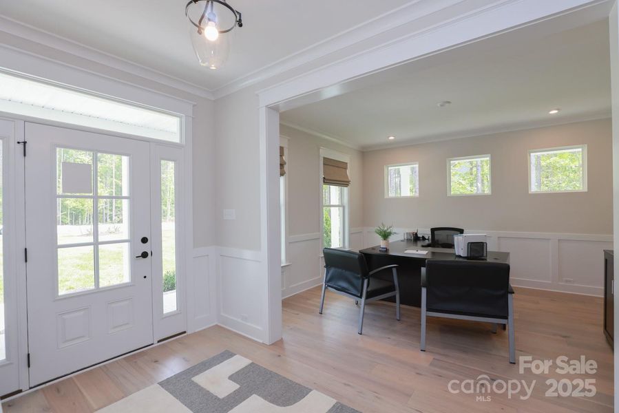 Furnished interior view inside a new home in , Waxhaw (Image 34).