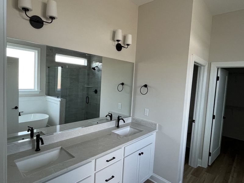 Furnished interior view inside a new home in Heritage Walk, Chattanooga (Image 7).