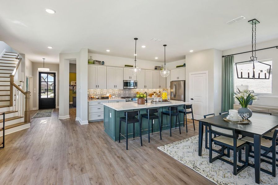 Furnished interior view inside a new home in Prairieland Village 40' Homesites, Cypress (Image 24). Furnished interior view inside a new home in Prairieland Village 40' Homesites, Cypress (Image 24).