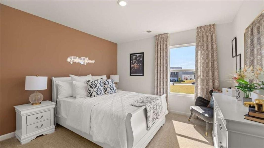 Furnished interior view inside a new home in Poplar Preserve, Newnan (Image 11).