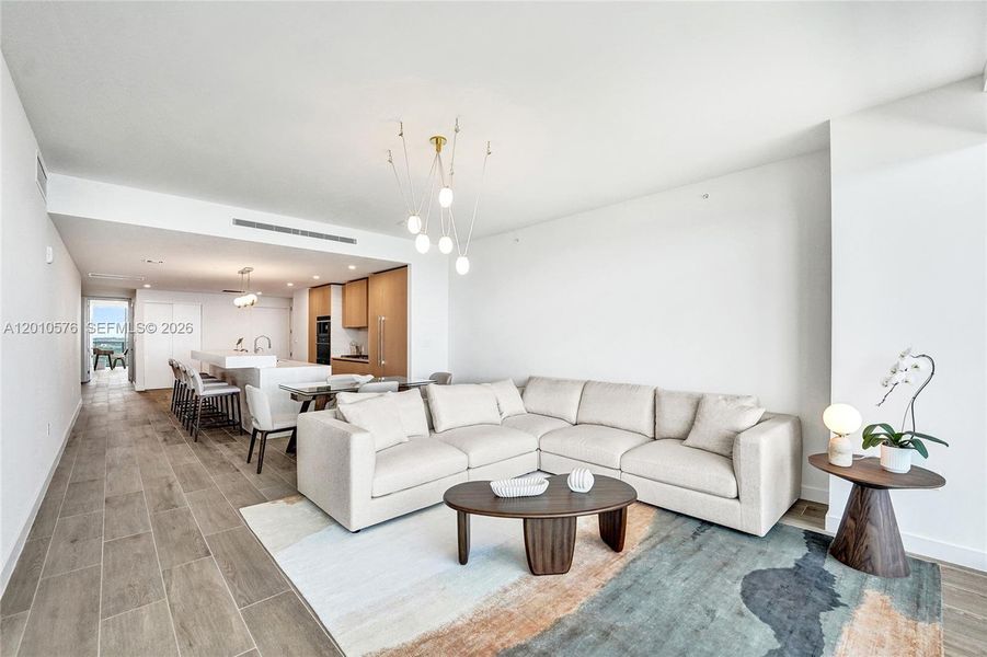 Furnished interior view inside a new home in , Pompano Beach (Image 67).