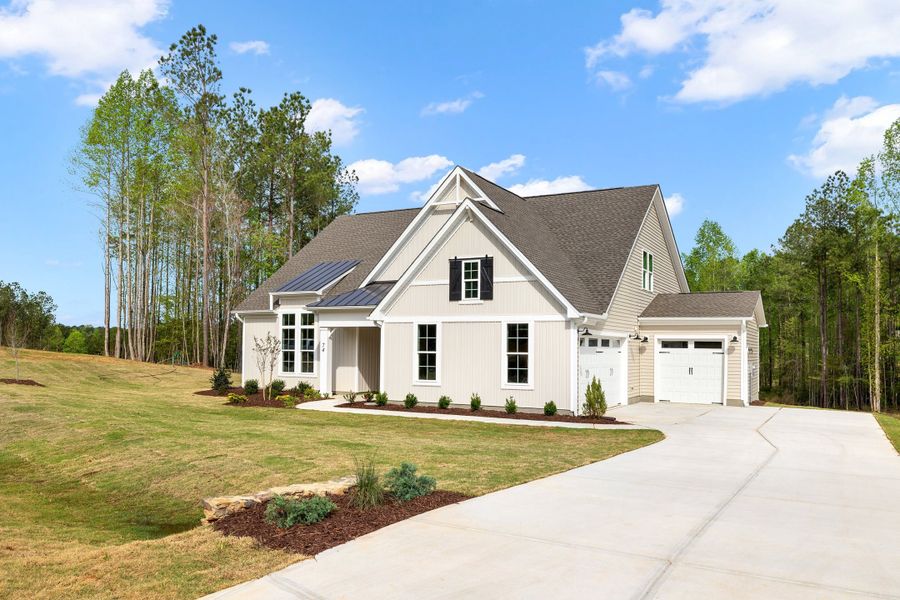 Representative exterior photo of a completed home built from the The Bradley by RobuckHomes in Baylee Ridge, Selma, NC (Image 63). Representative exterior photo of a completed home built from the The Bradley by RobuckHomes in Baylee Ridge, Selma, NC (Image 63).