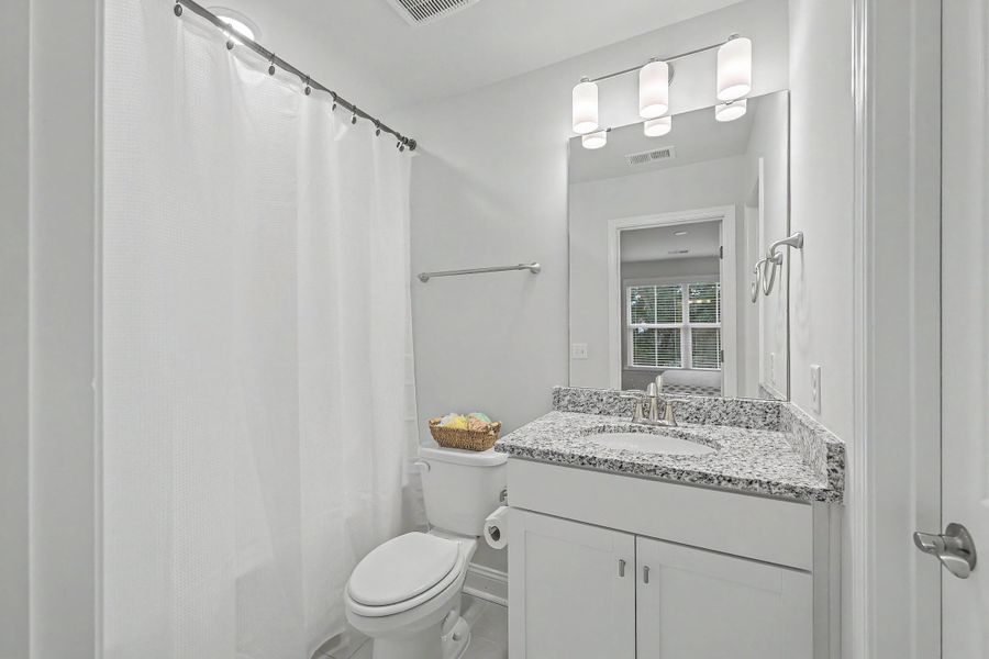 Furnished interior view inside a new home in Sea Island Preserve, Johns Island (Image 34).