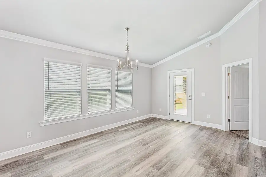 Representative unfurnished interior of a home built from the The Carlos by Herbst Homes in Buckeyes Landing, Navarre (Image 125). Representative unfurnished interior of a home built from the The Carlos by Herbst Homes in Buckeyes Landing, Navarre (Image 125).