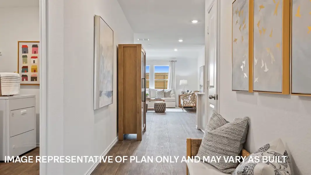 Furnished interior view inside a new home in Durango, Mustang Ridge (Image 3).