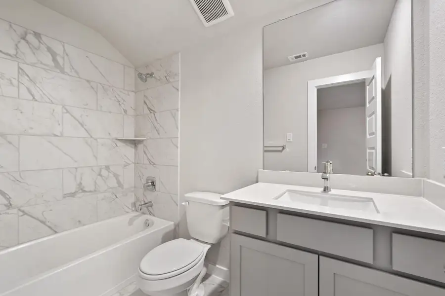 Furnished interior view inside a new home in Morton Creek Ranch, Katy (Image 6).