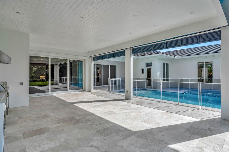 Exterior details and patio area of a home in , Palm Beach Gardens (Image 34).