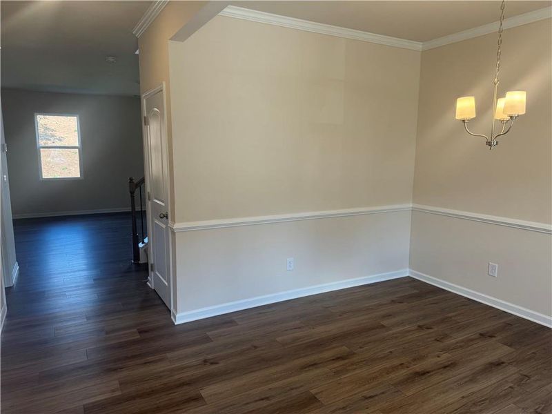 Spacious, unfurnished interior of a new home in The Reserve at Willow Oaks, Canton (Image 8).