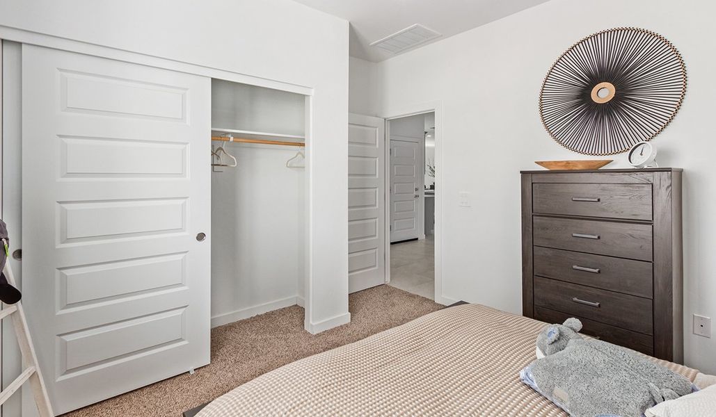 Representative furnished interior of a home built from the Kingston by D.R. Horton in Barnett Village, Marana (Image 39).