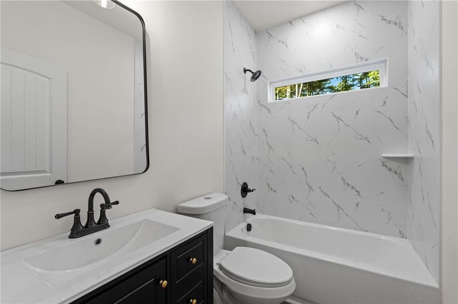 Furnished interior view inside a new home in , Dahlonega (Image 14).