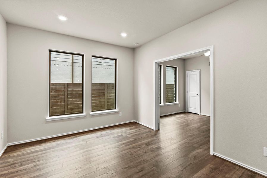 Spacious, unfurnished interior of a new home in Two Step Farm, Montgomery (Image 18). Spacious, unfurnished interior of a new home in Two Step Farm, Montgomery (Image 18).