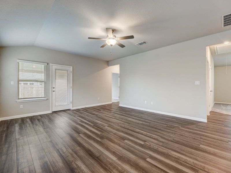 Spacious, unfurnished interior of a new home in Butler Farms - Reserve Collection, Liberty Hill (Image 7). Spacious, unfurnished interior of a new home in Butler Farms - Reserve Collection, Liberty Hill (Image 7).