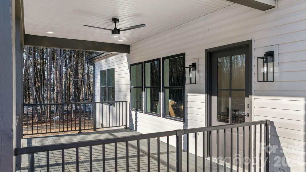 Exterior details and patio area of a home in , Lincolnton (Image 3).