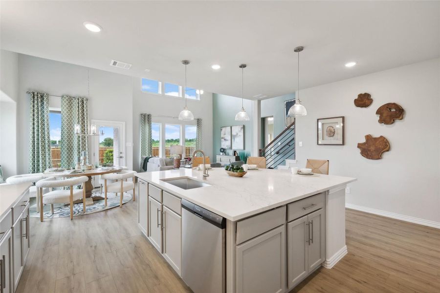 Model home photos of similar floorplans, not pictures of actual home.