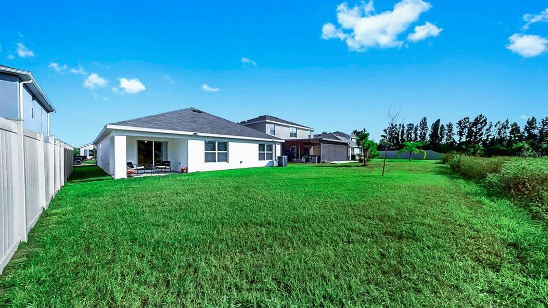 Exterior details and patio area of a home in Berry Bay, Wimauma (Image 3). Exterior details and patio area of a home in Berry Bay, Wimauma (Image 3).