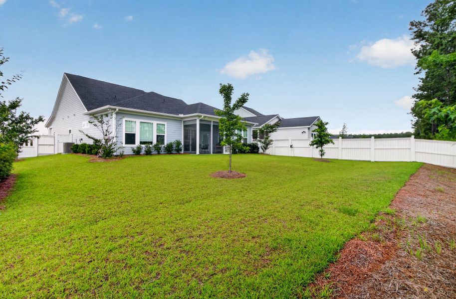 Exterior details and patio area of a home in , Summerville (Image 28).
