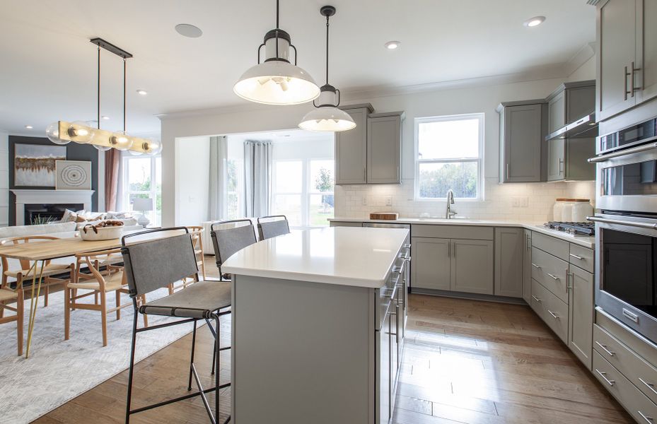 Open and spacious kitchen