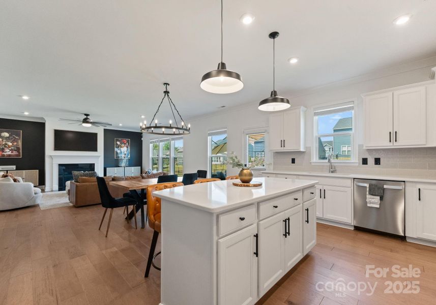 Furnished interior view inside a new home in , Charlotte (Image 41). Furnished interior view inside a new home in , Charlotte (Image 41).