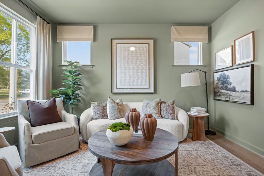 Representative furnished interior of a home built from the The Mitchell Exterior by Davidson Homes LLC in Summers Walk, Davidson (Image 17).
