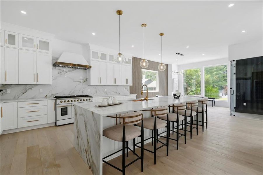Furnished interior view inside a new home in , Atlanta (Image 39).
