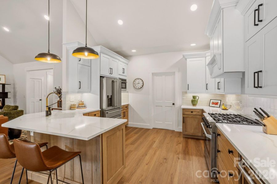 Furnished interior view inside a new home in , Hendersonville (Image 13).