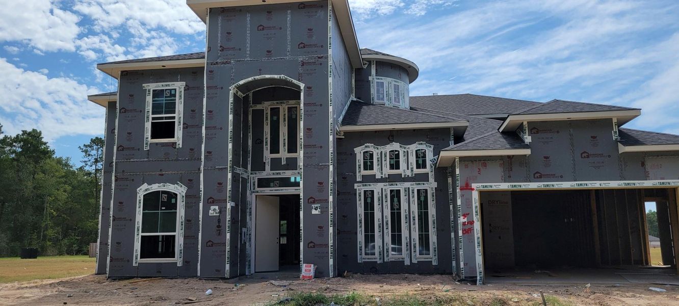 Front Elevation full stucco.
