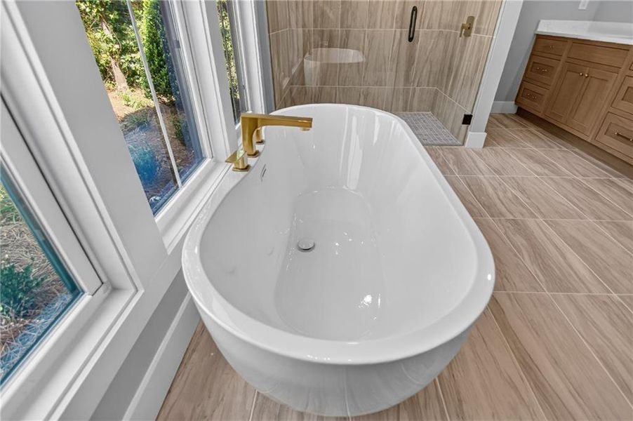 Close-up of interior finishes inside a home in , Stone Mountain (Image 85).