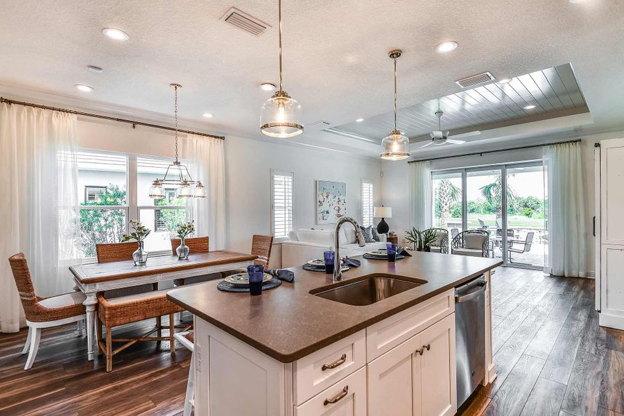 Representative furnished interior of a home built from the Heritage 2 by Neal Communities in Grand Park, Sarasota (Image 6).