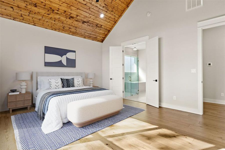 Furnished interior view inside a new home in , Chandler (Image 12).