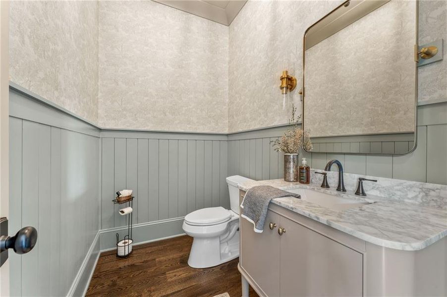 Furnished interior view inside a new home in , Marietta (Image 29).