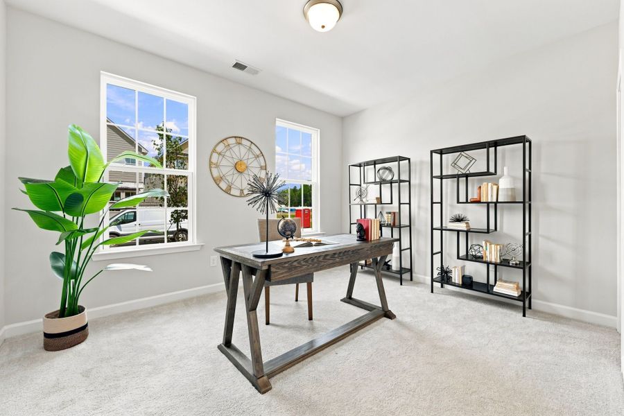Representative furnished interior of a home built from the The Oakmont A by Davidson Homes LLC in Bradshaw Farms, Mount Juliet (Image 12).