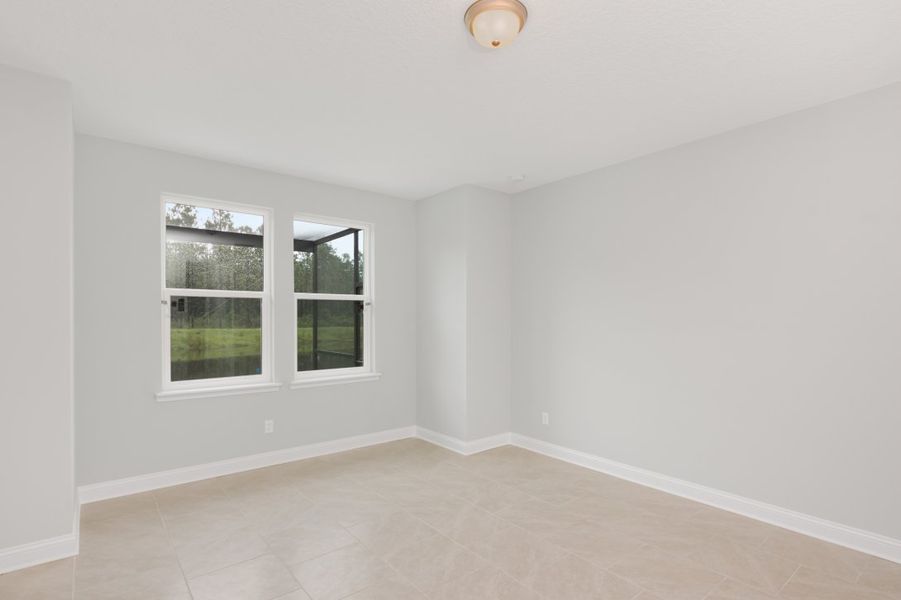 Representative unfurnished interior of a home built from the Boca by Riverside Homes in Mariposa at EverRange, Jacksonville (Image 32).