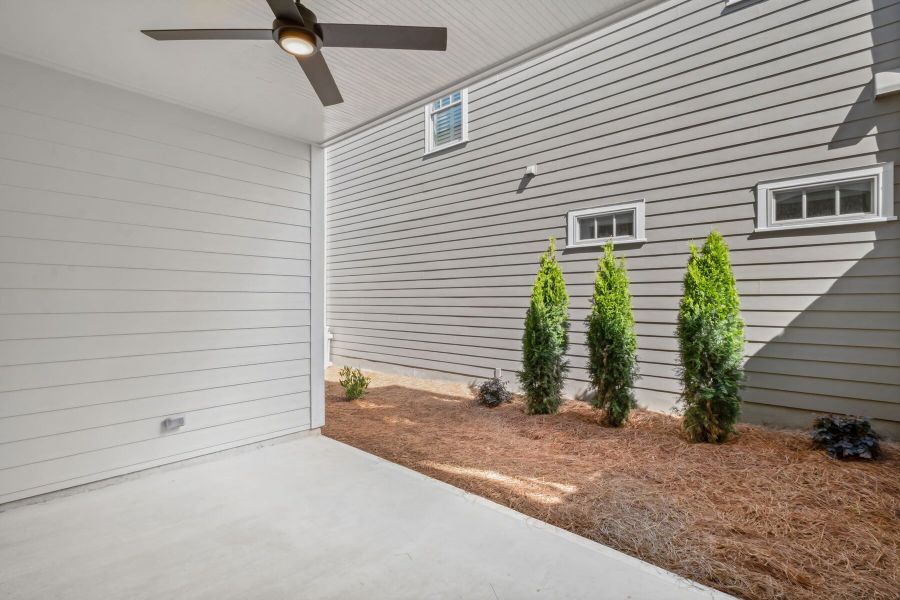 Representative exterior details of a home built from the The Aldridge by JW Collection in South On Main, Woodstock (Image 3).
