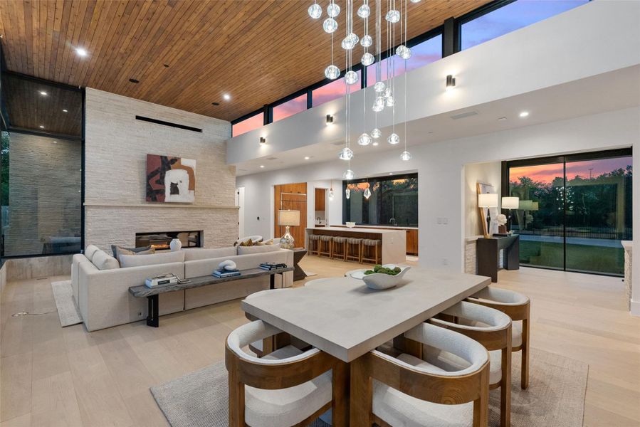 Furnished interior view inside a new home in , Austin (Image 27).