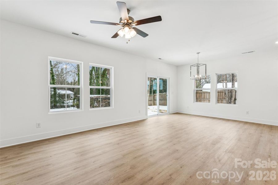 Spacious, unfurnished interior of a new home in , Statesville (Image 37).